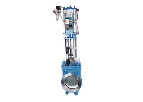 中国 水蒸気の自動制御システムの製紙分野のための油圧ゲート弁 サプライヤー