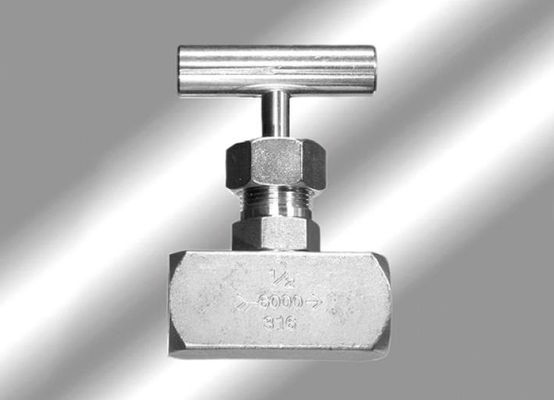 中国 シリンダー油圧針の流れの制御弁、1/4 - 1つの〞 SS316の液体の流れの制御弁 サプライヤー